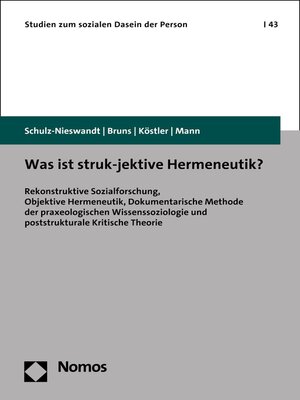 cover image of Was ist struk-jektive Hermeneutik?